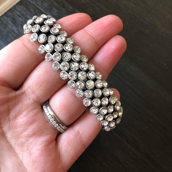Jcrew crystal cuff  bracelet - Picture 5 of 5
